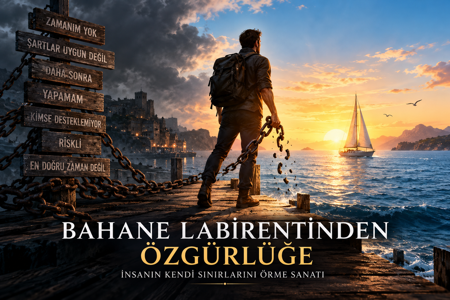 Bahane Labirentinden Özgürlüğe yazısının onaylanan görseli