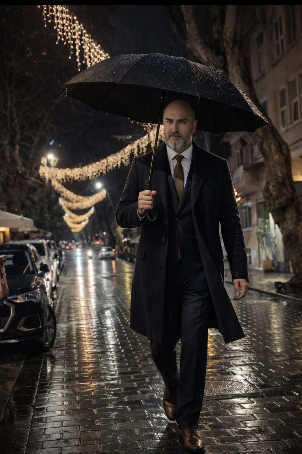 Yağmurlu bir akşamdan fotoğraf